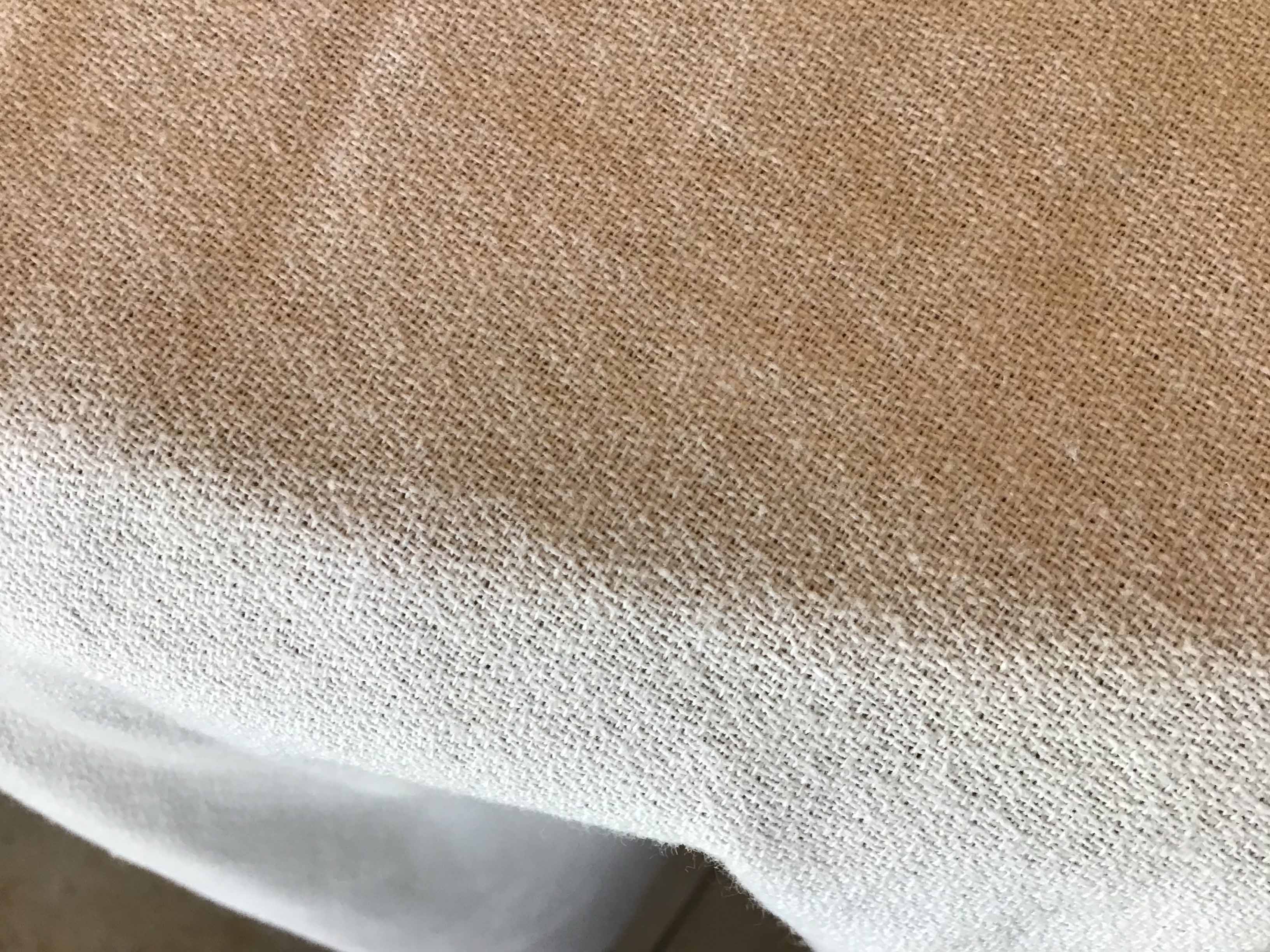 rectangle tablecloths (white, cotton and polyester) - 53 x 114