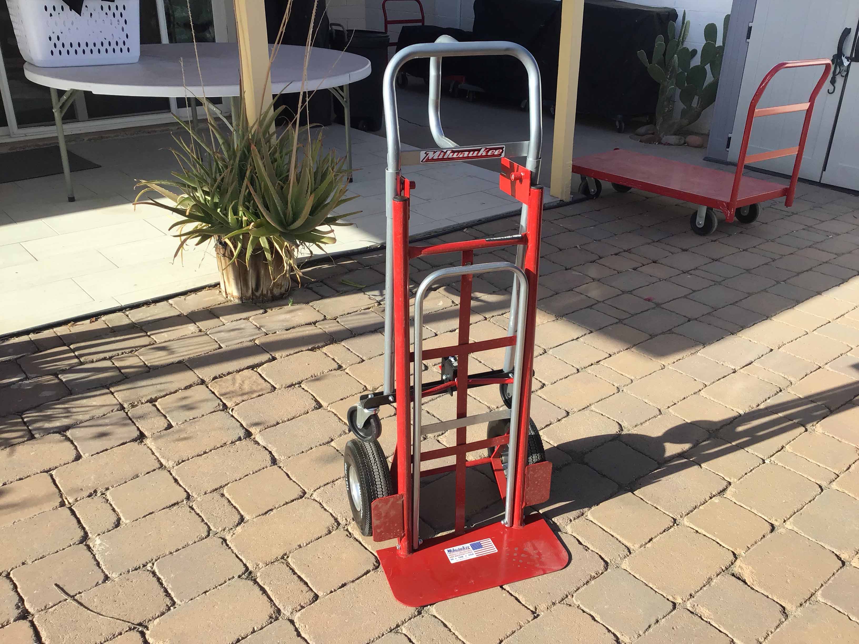 3-in-1 foldable hand truck/dolly