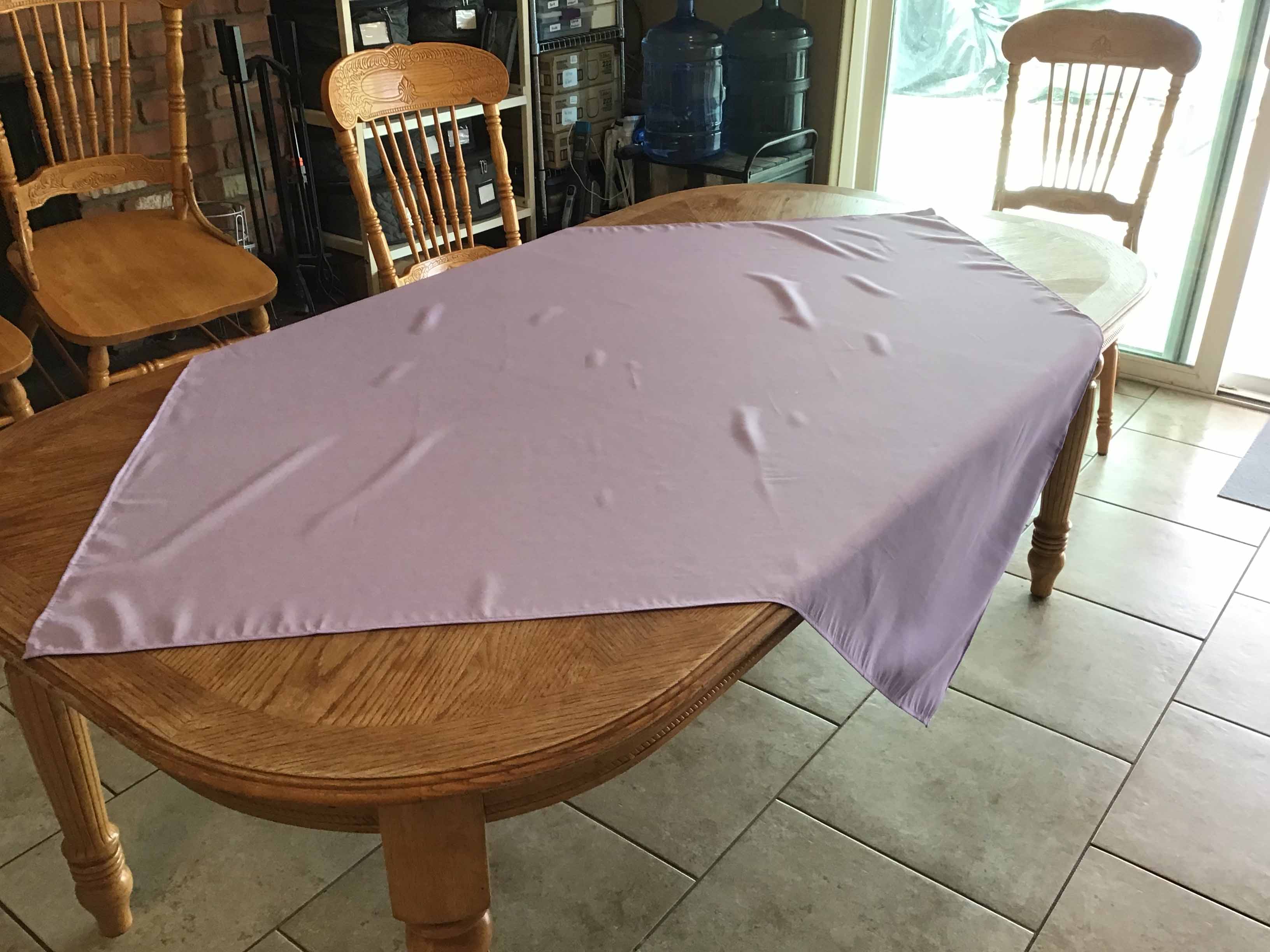 square tablecloths (lavender lilac) - 54