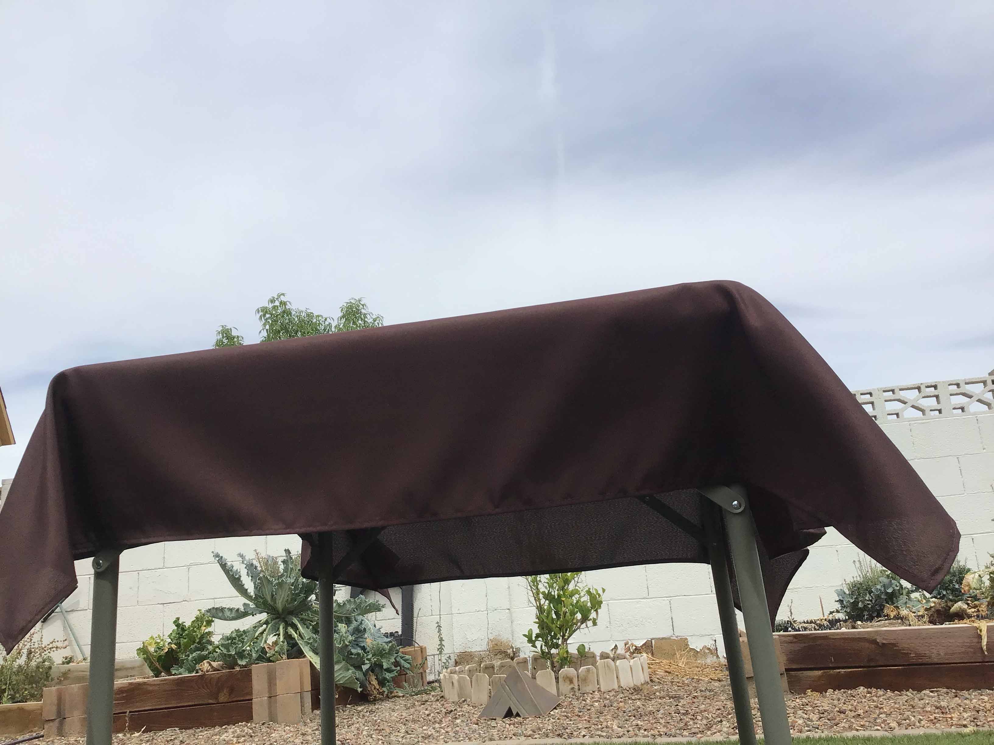 square tablecloths (chocolate) - 54