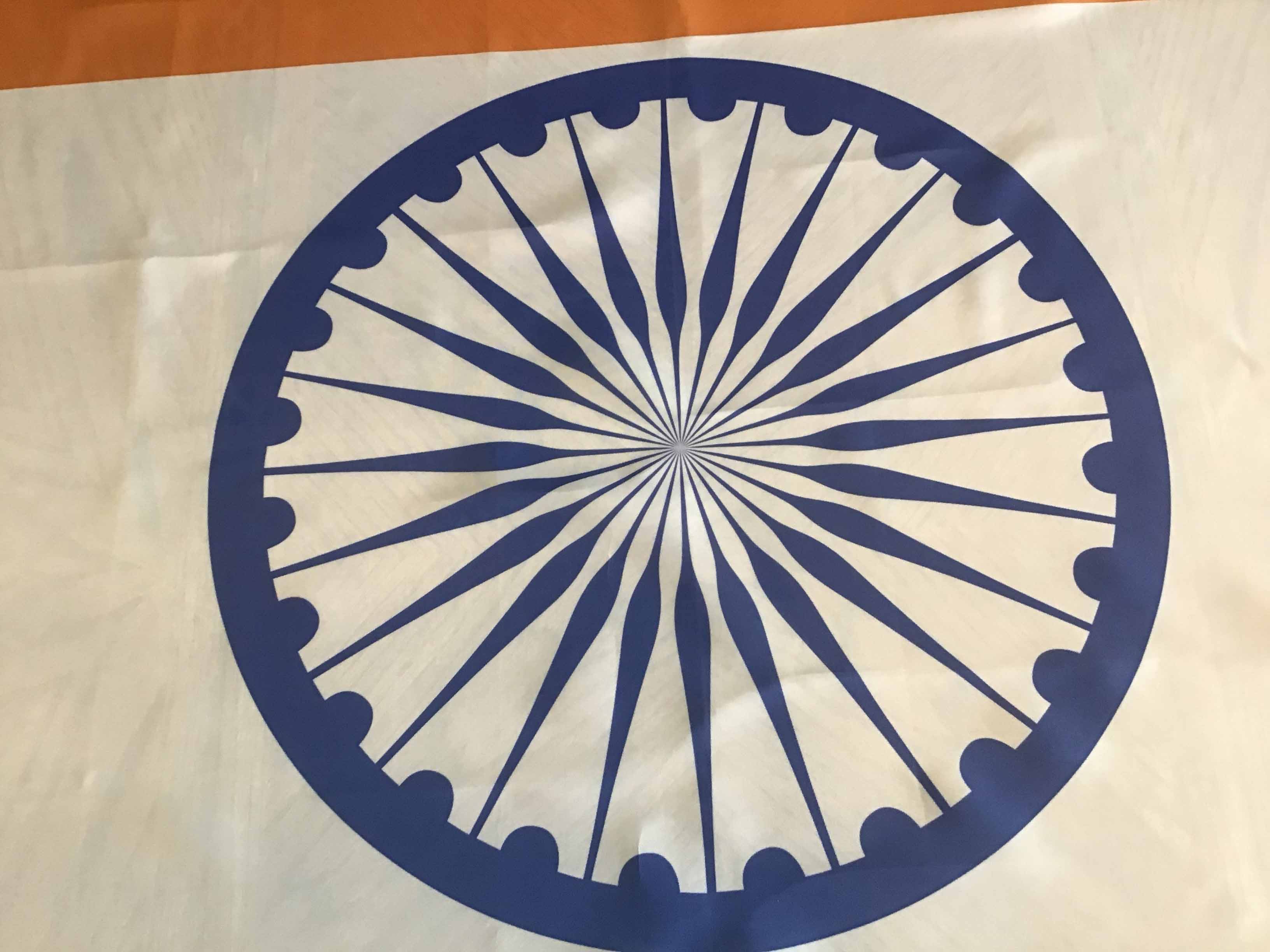 rectangle tablecloths (flag of India) - 56 x 76