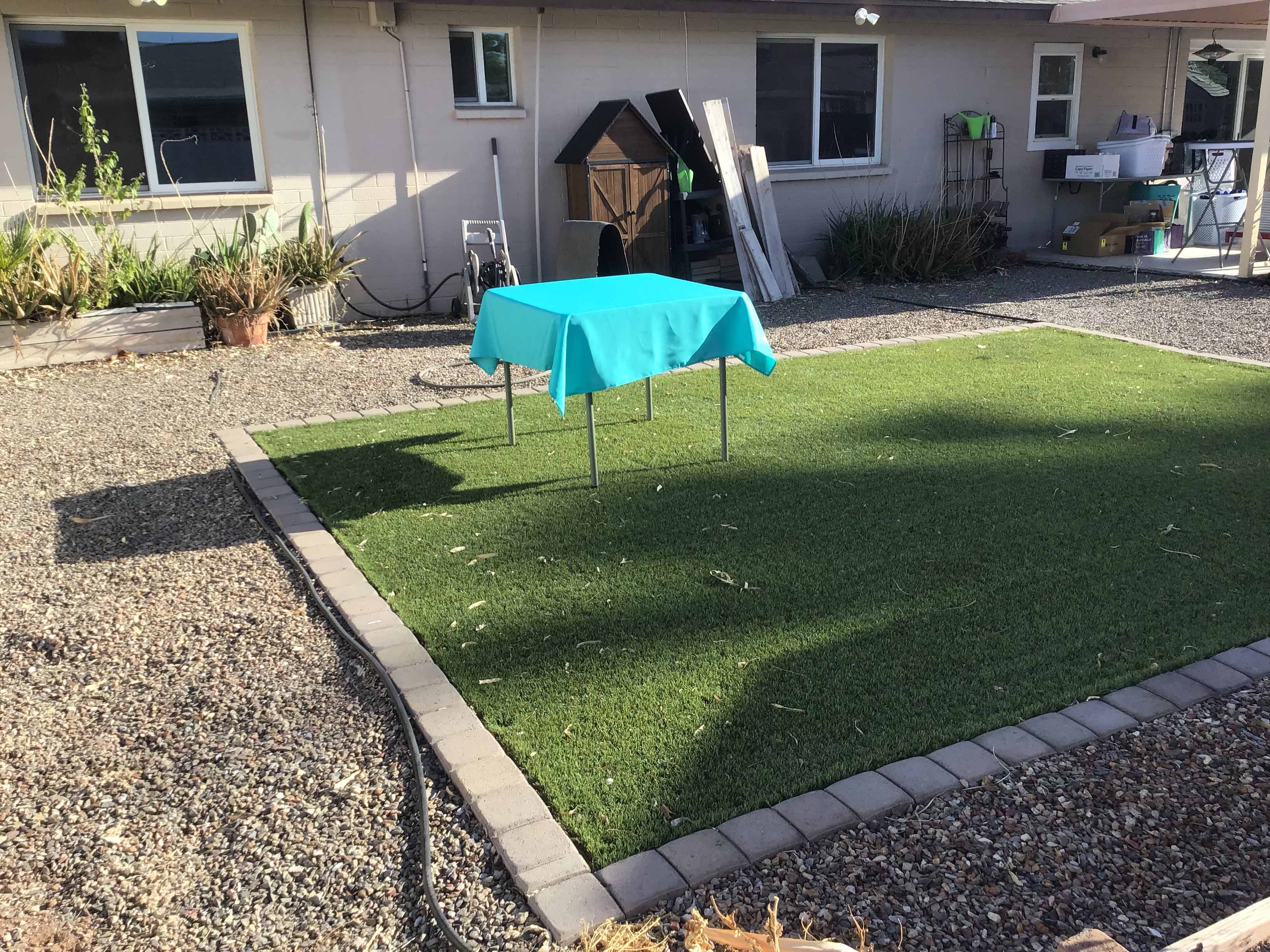 square tablecloths (turquoise) - 54