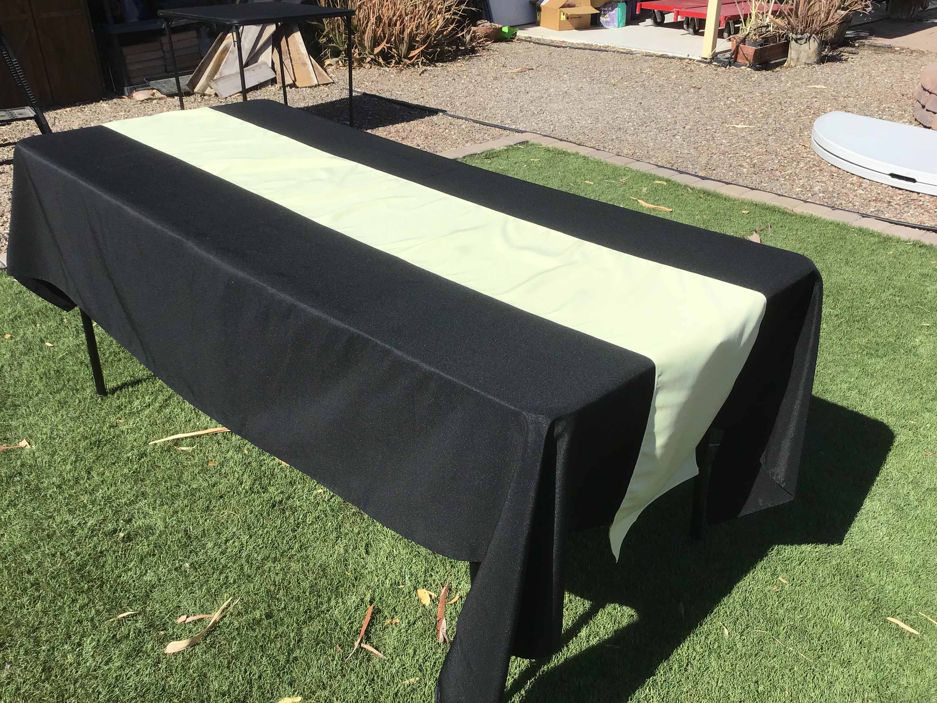 table runners (butter) - 13 x 108