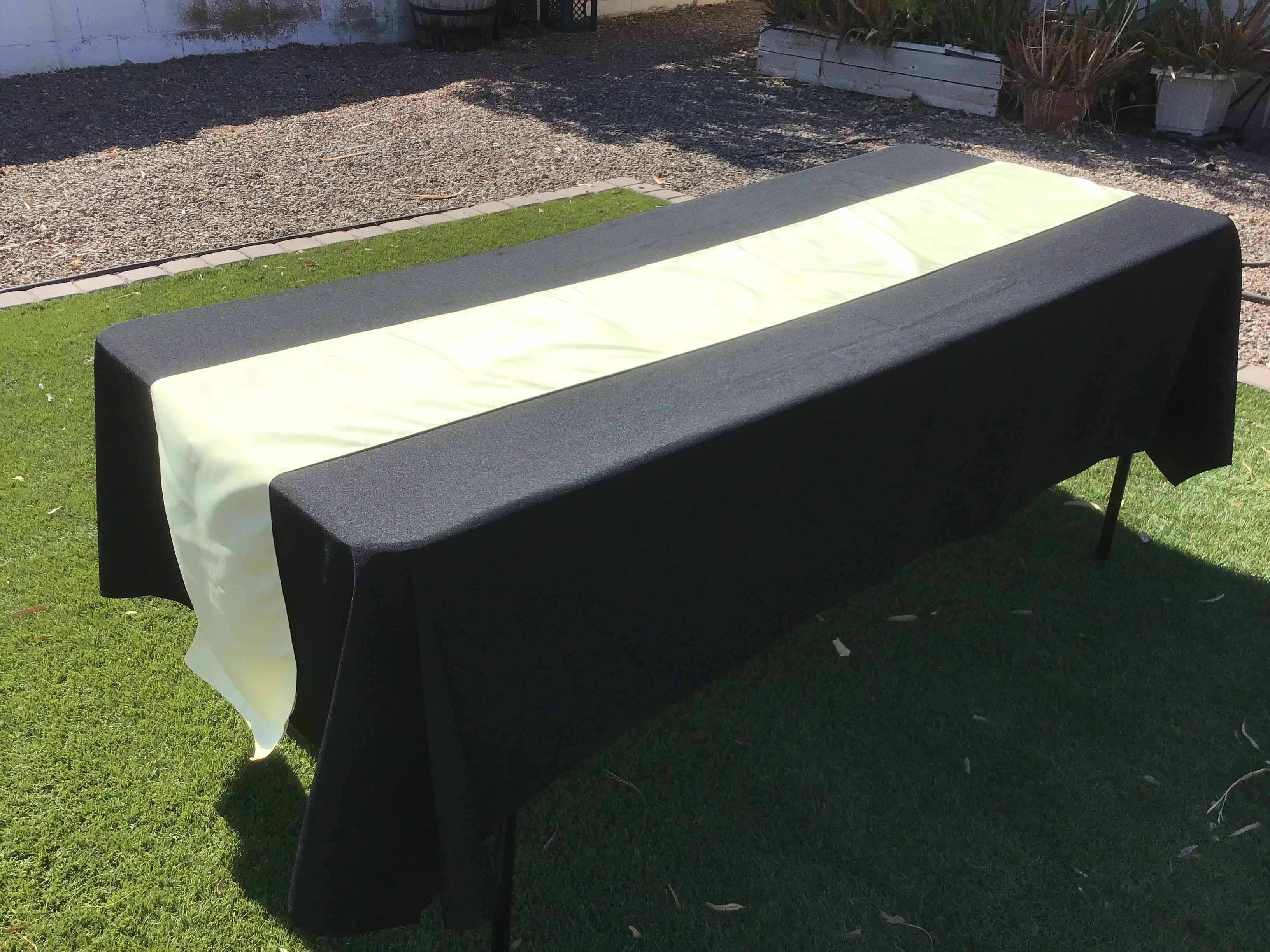 table runners (butter) - 13 x 108