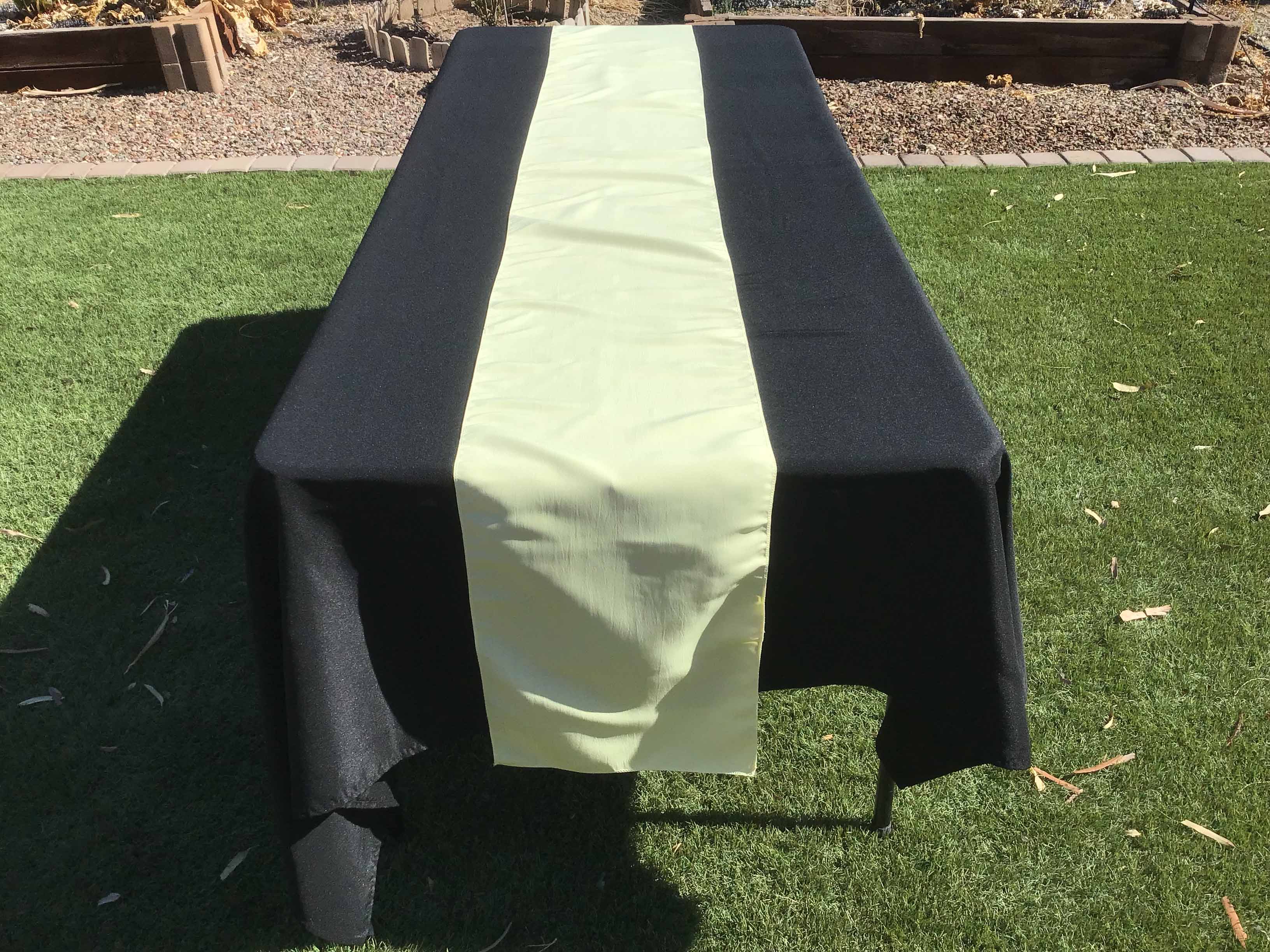 table runners (butter) - 13 x 108