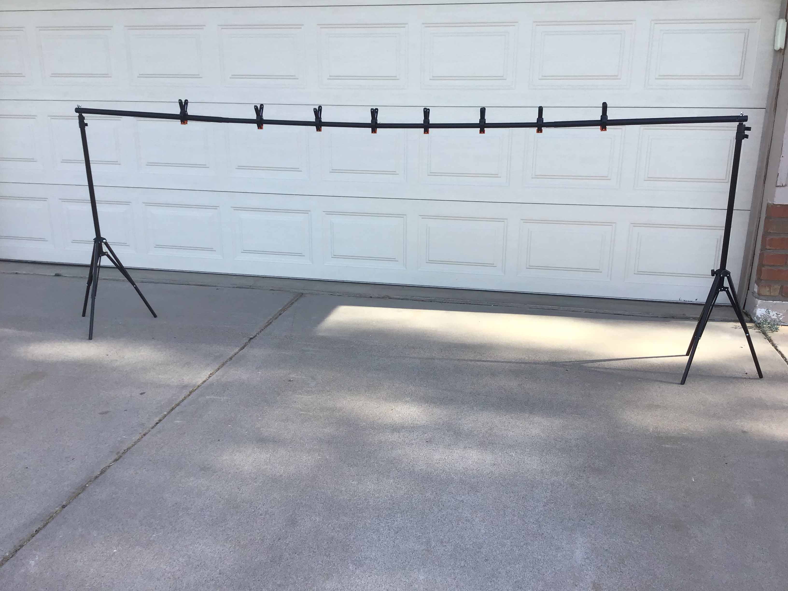 adjustable backdrop stand
