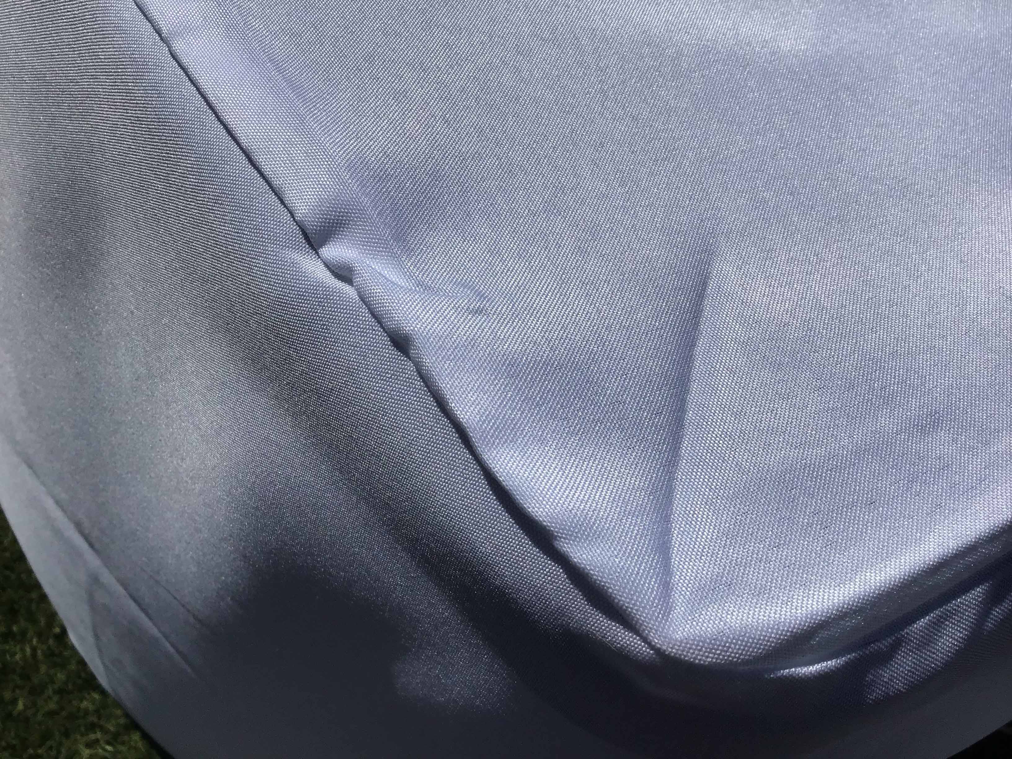 fitted polyester tablecloth for 4-foot rectangle tables (white)