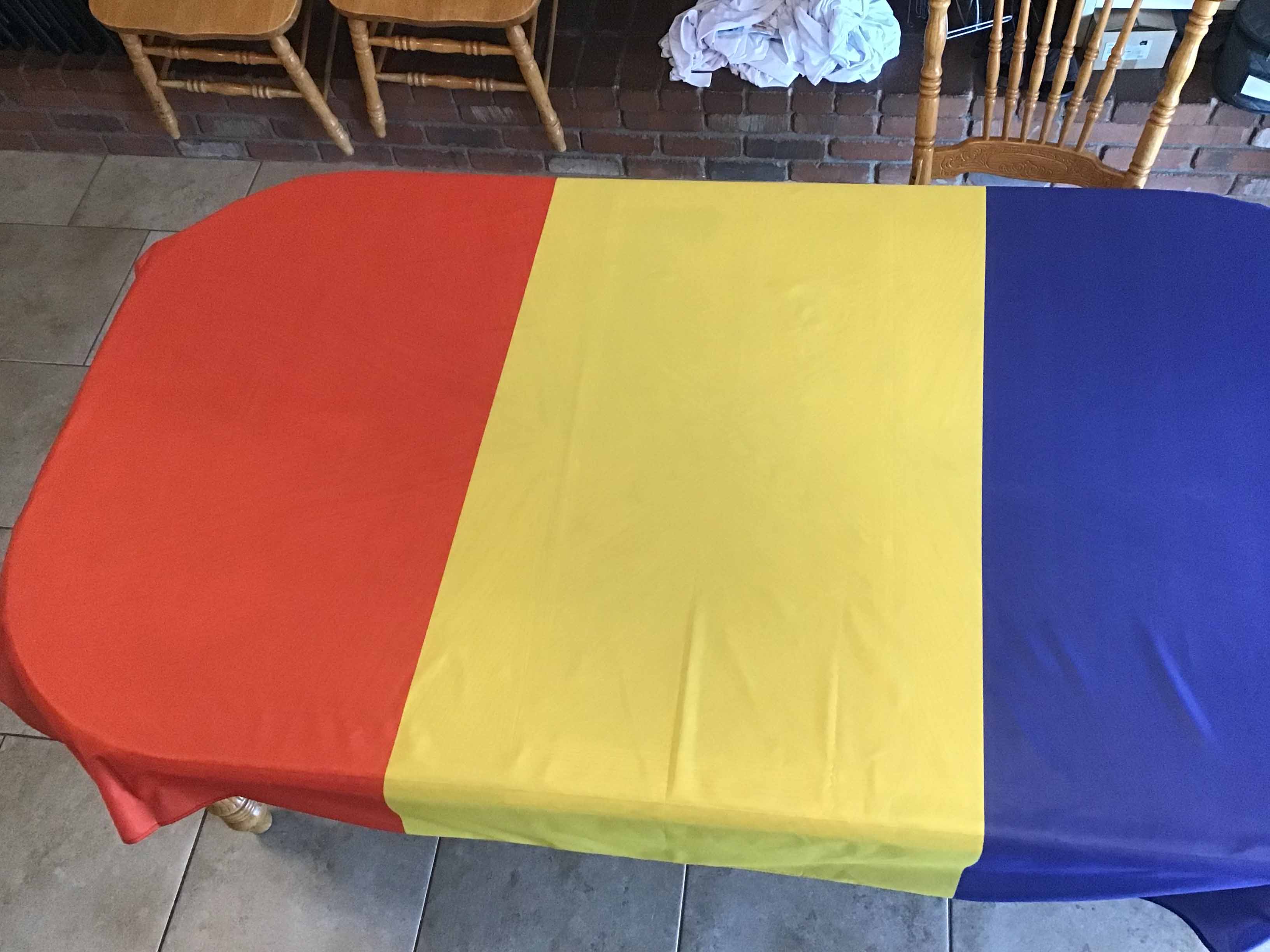 rectangle tablecloths (flag of Romania) - 59 x 83