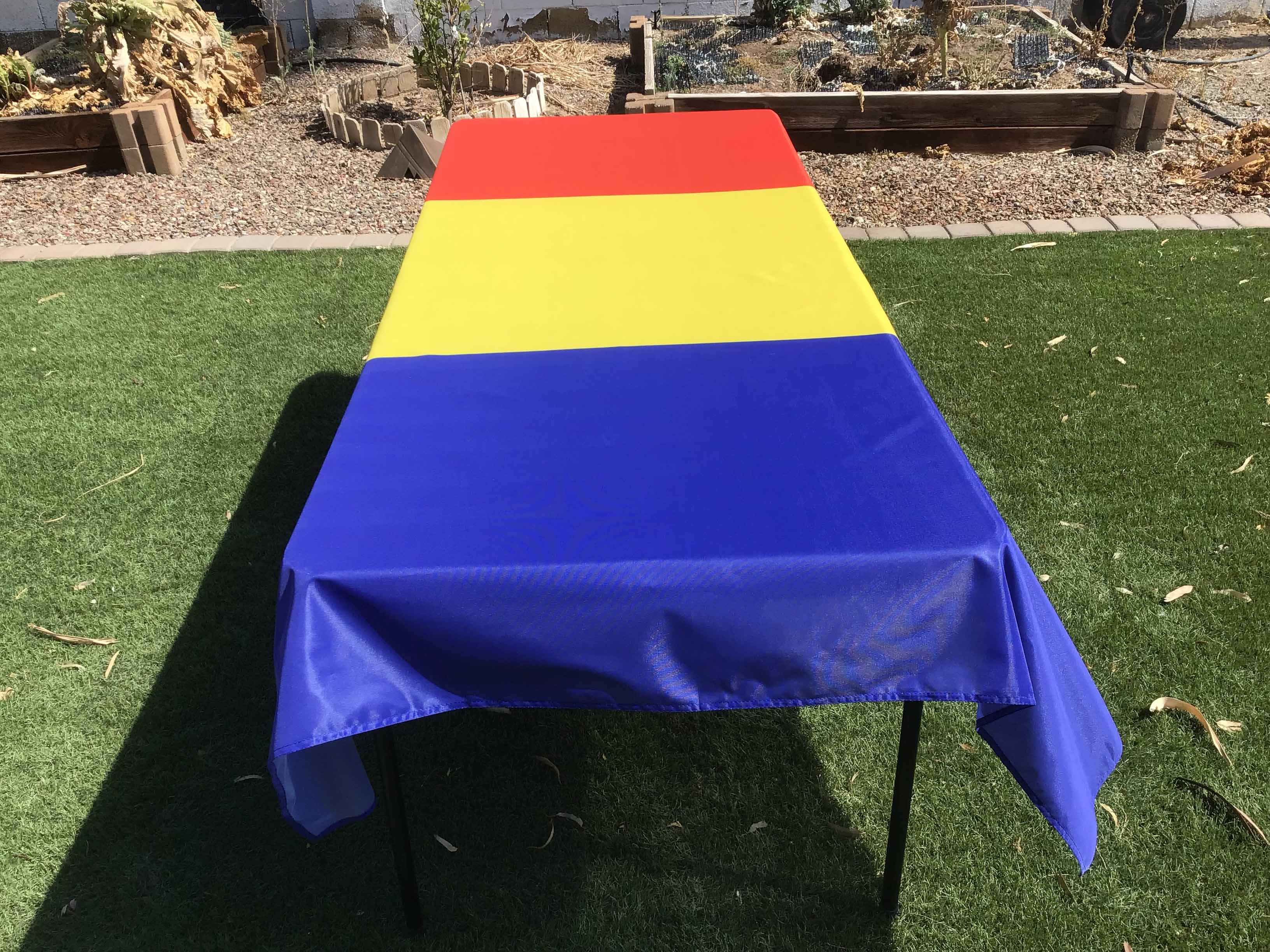 rectangle tablecloths (flag of Romania) - 59 x 83