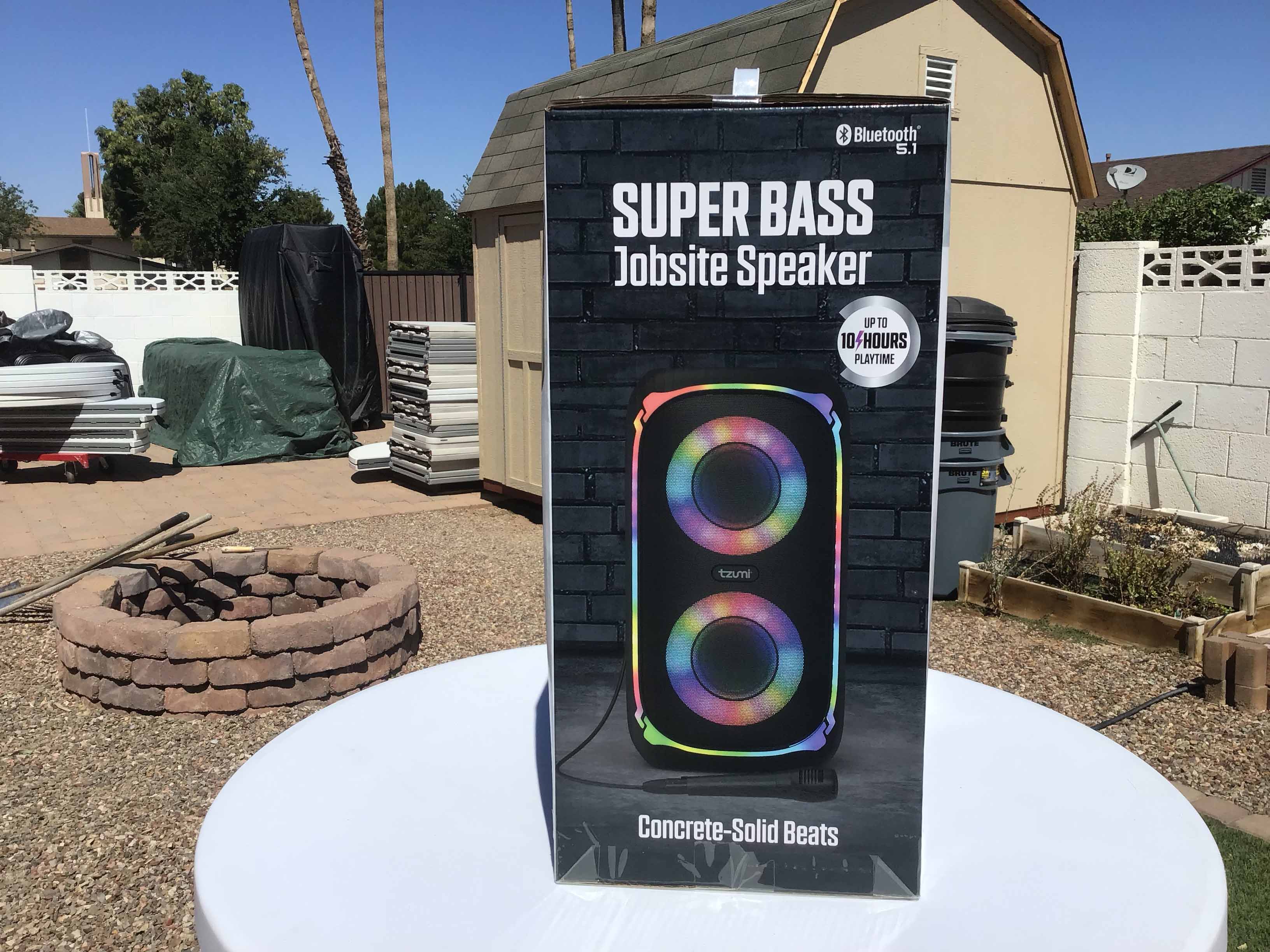 Super Bass Jobsite Speaker
