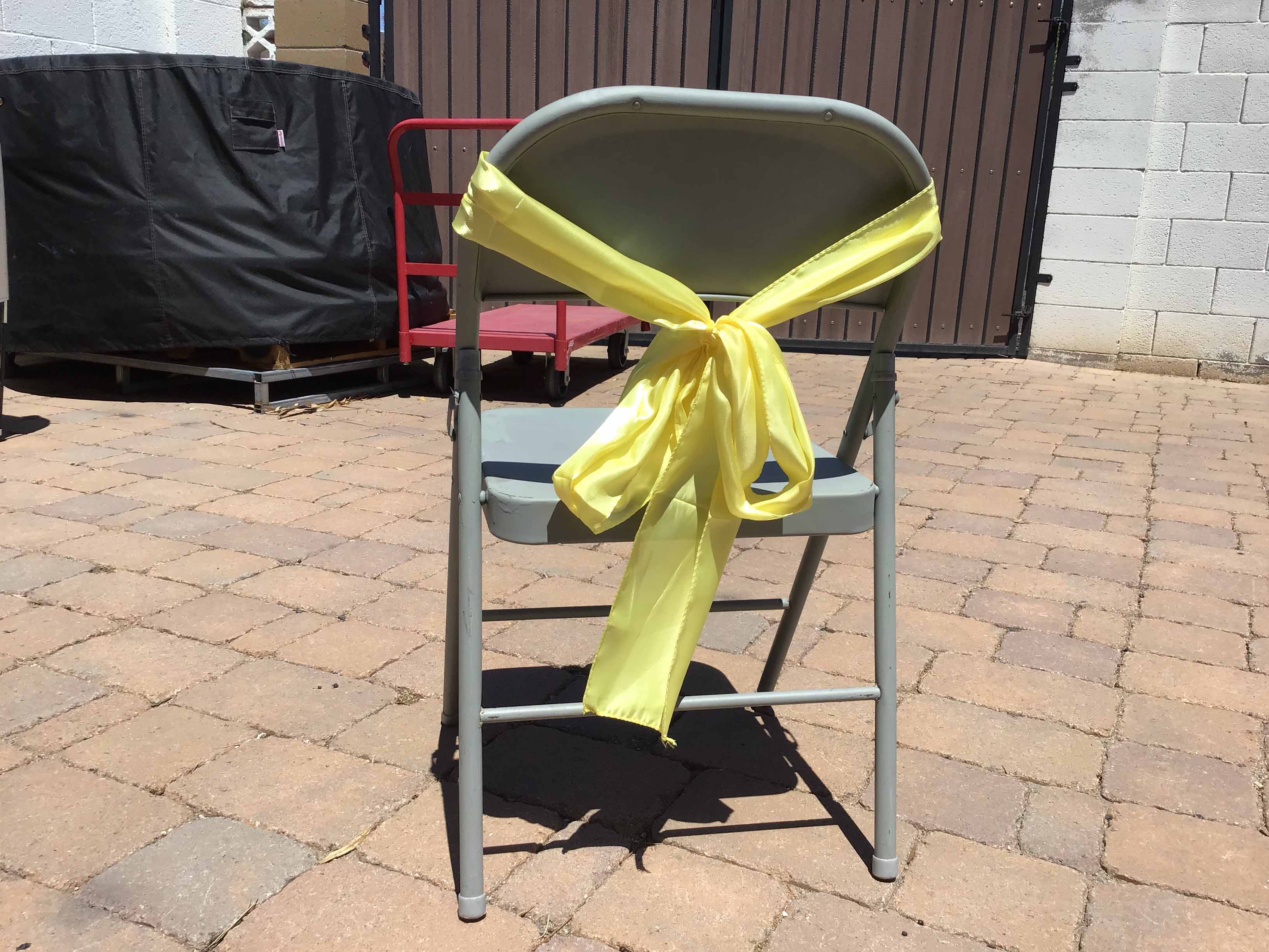 folding chairs (steel, gray)
