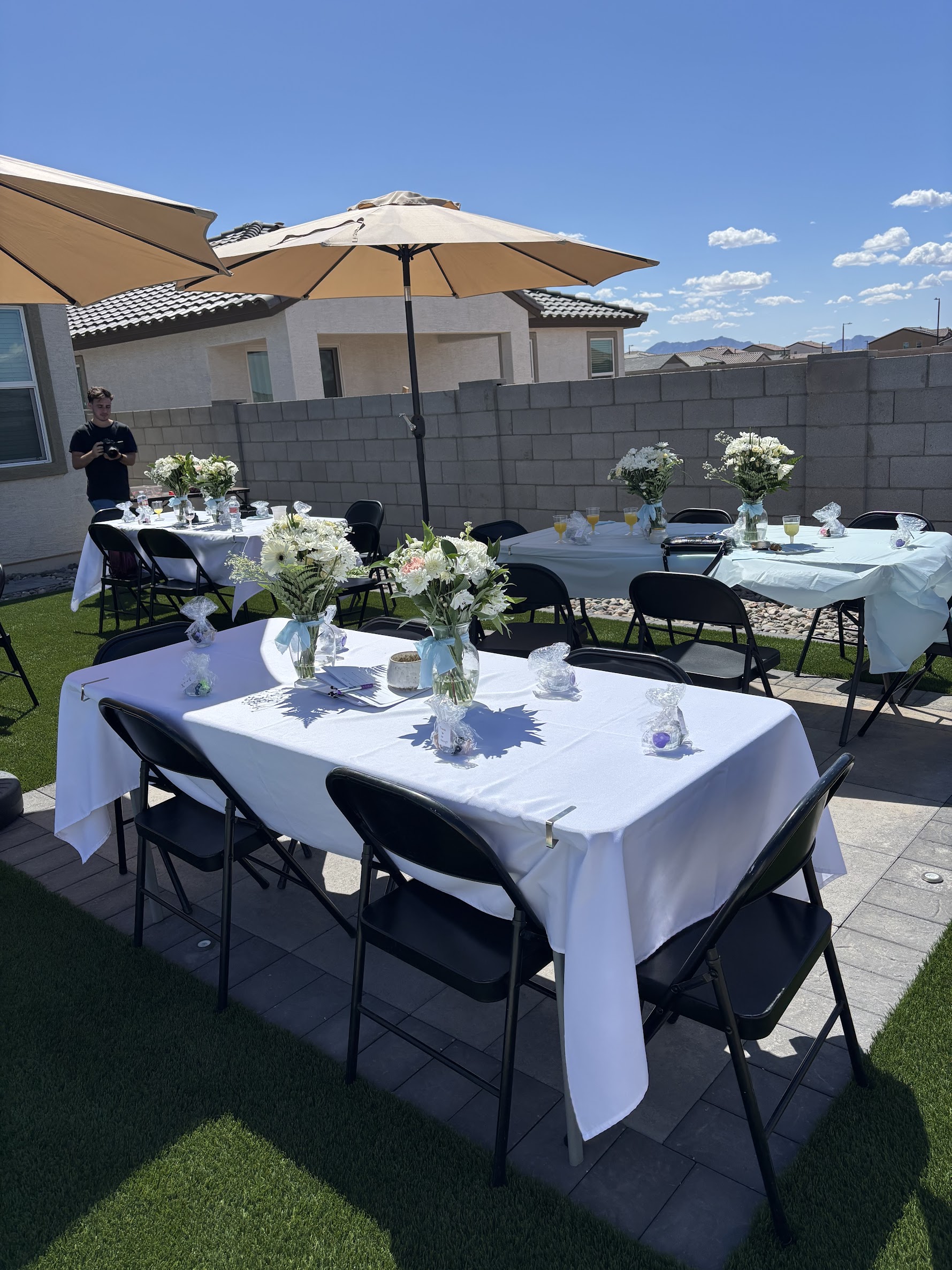 rectangle tablecloths (white) - 60 x 102