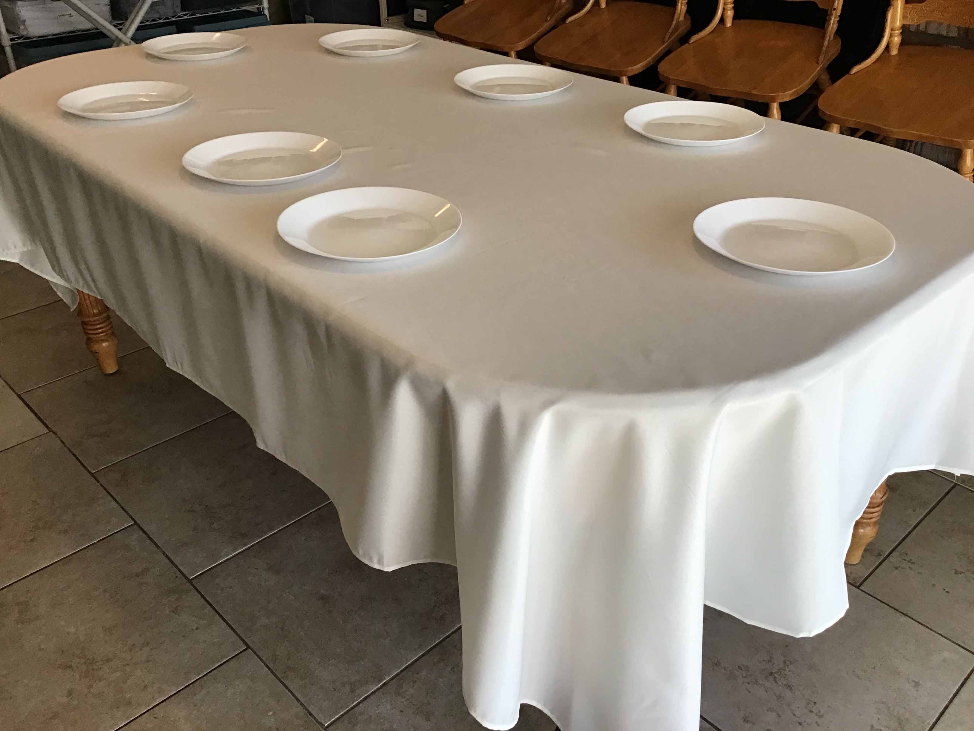 rectangle tablecloths (ivory) - 60 x 102