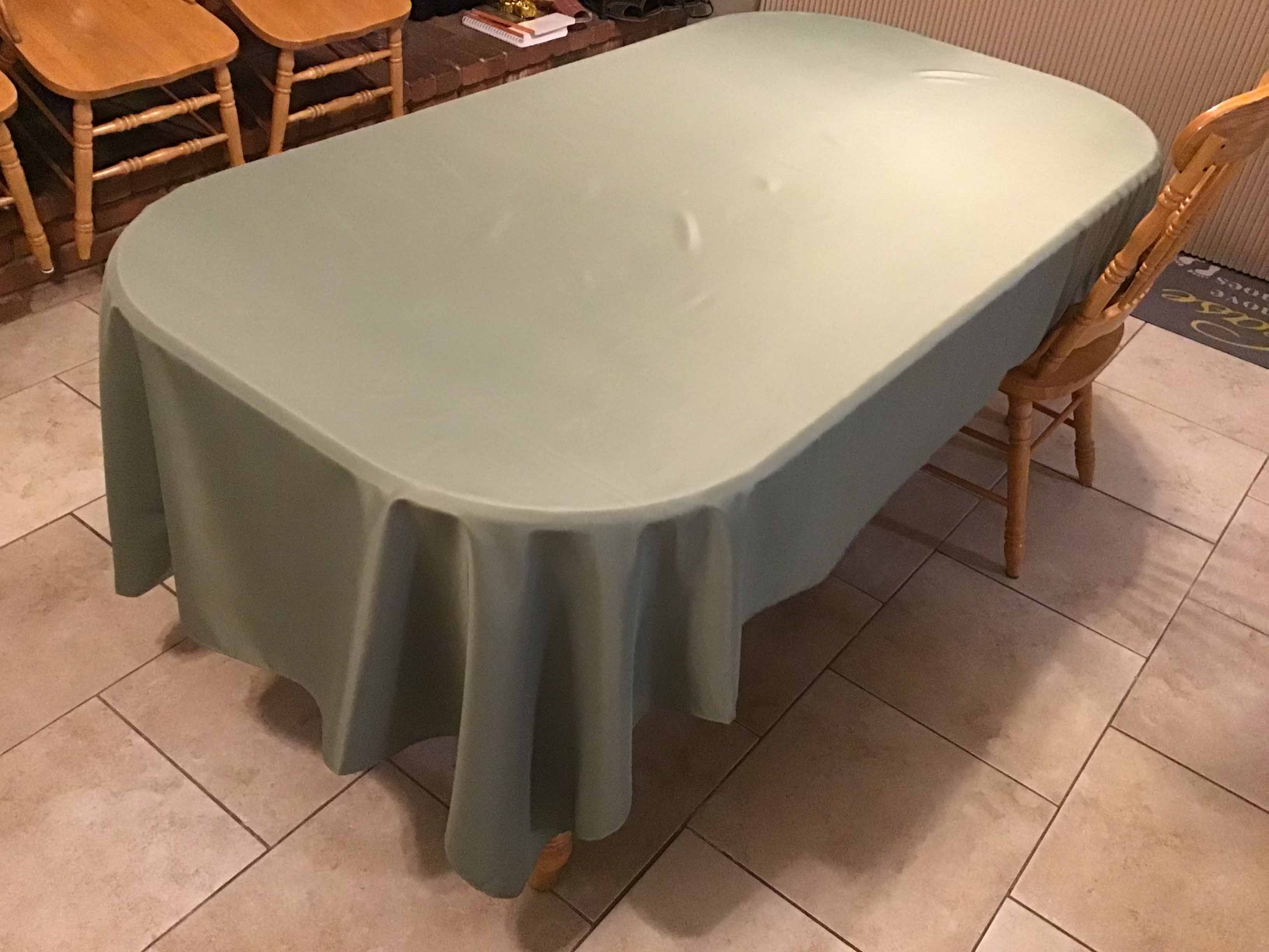 rectangle tablecloths (dusty sage green) - 60 x 102