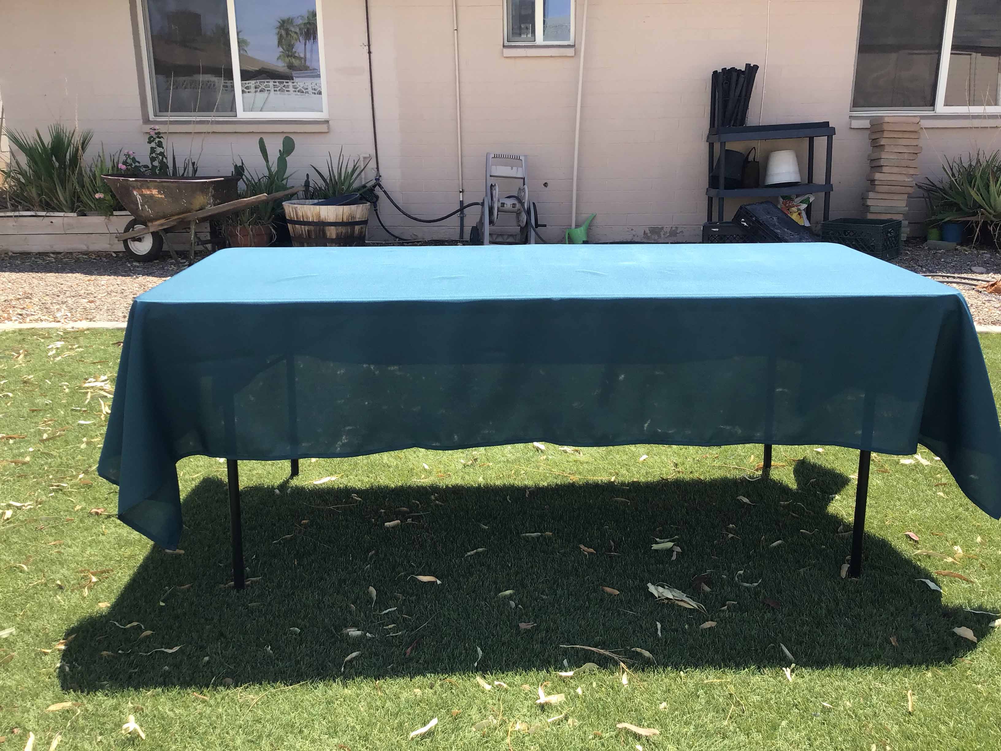 rectangle tablecloths (peacock teal) - 60 x 102