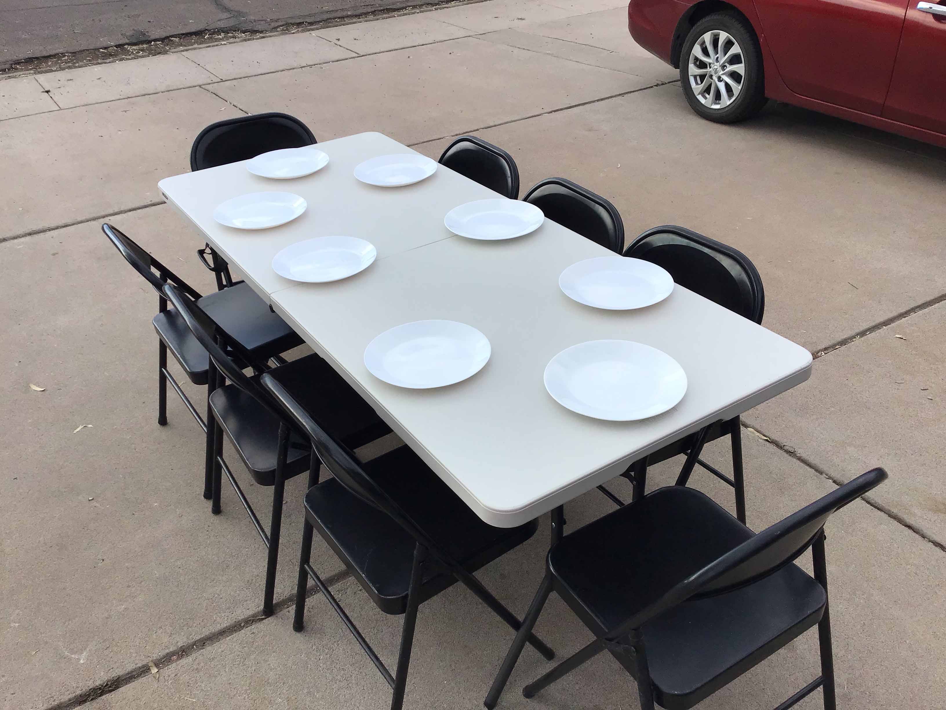 6 foot rectangle tables