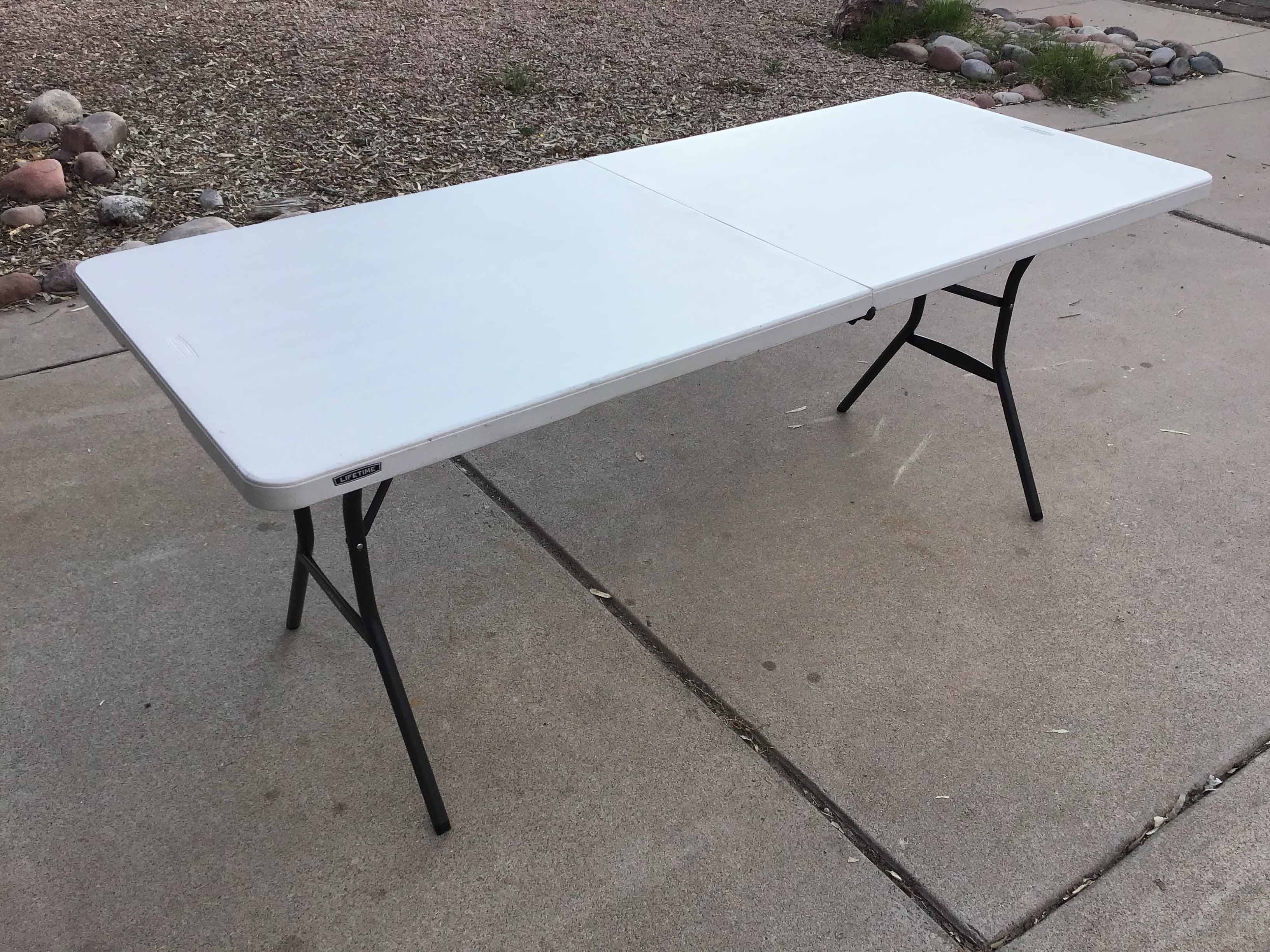 6 foot rectangle tables