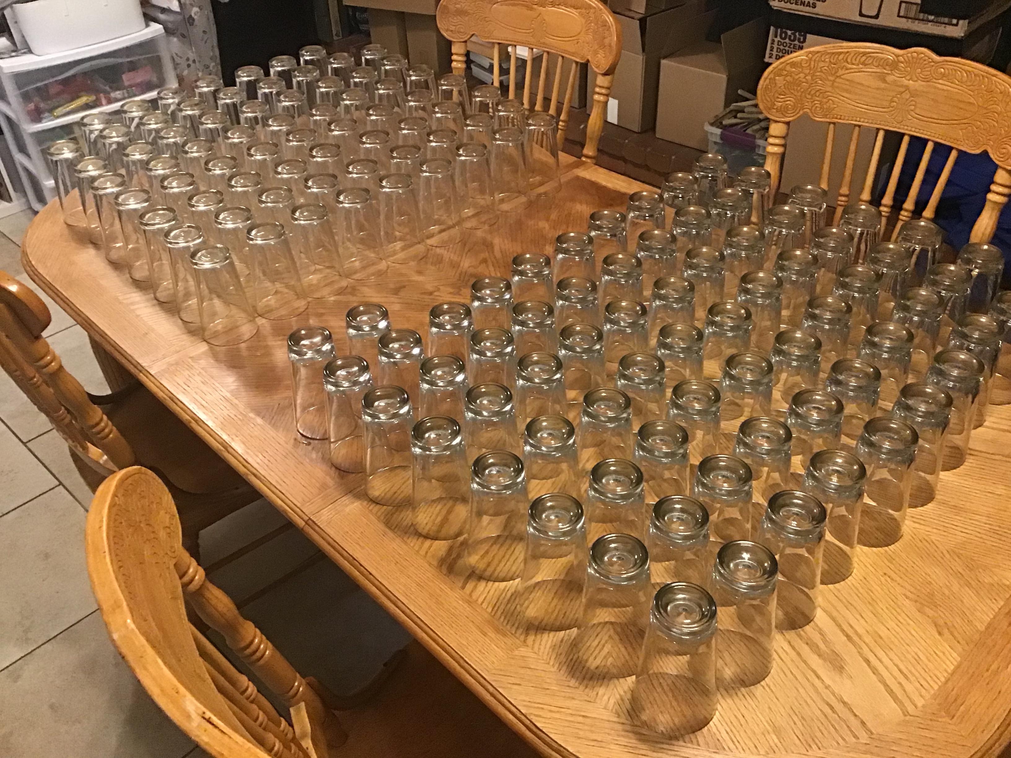 drinking glasses (Anchor Hocking) - 14 oz.