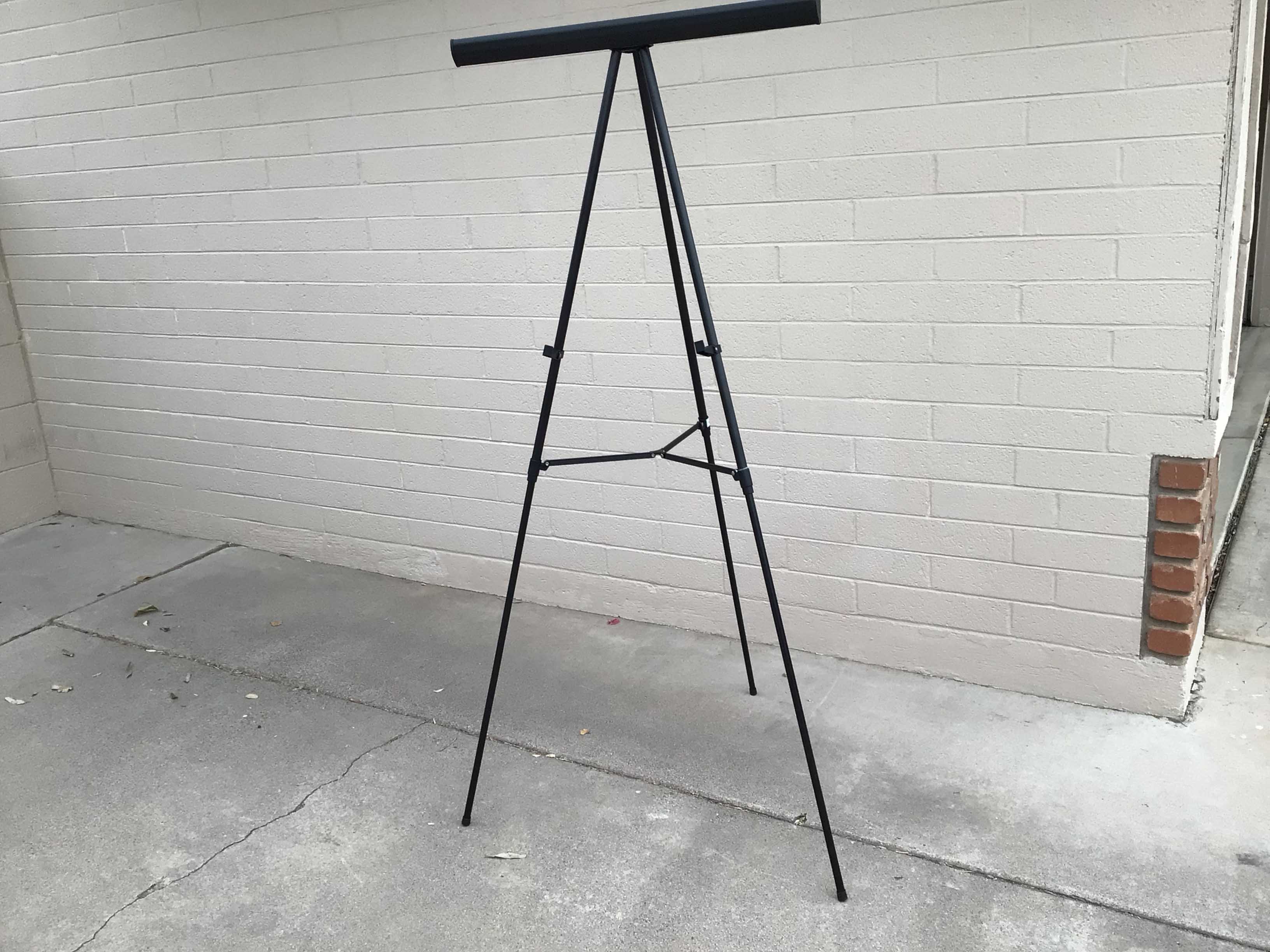 easel (black aluminum)