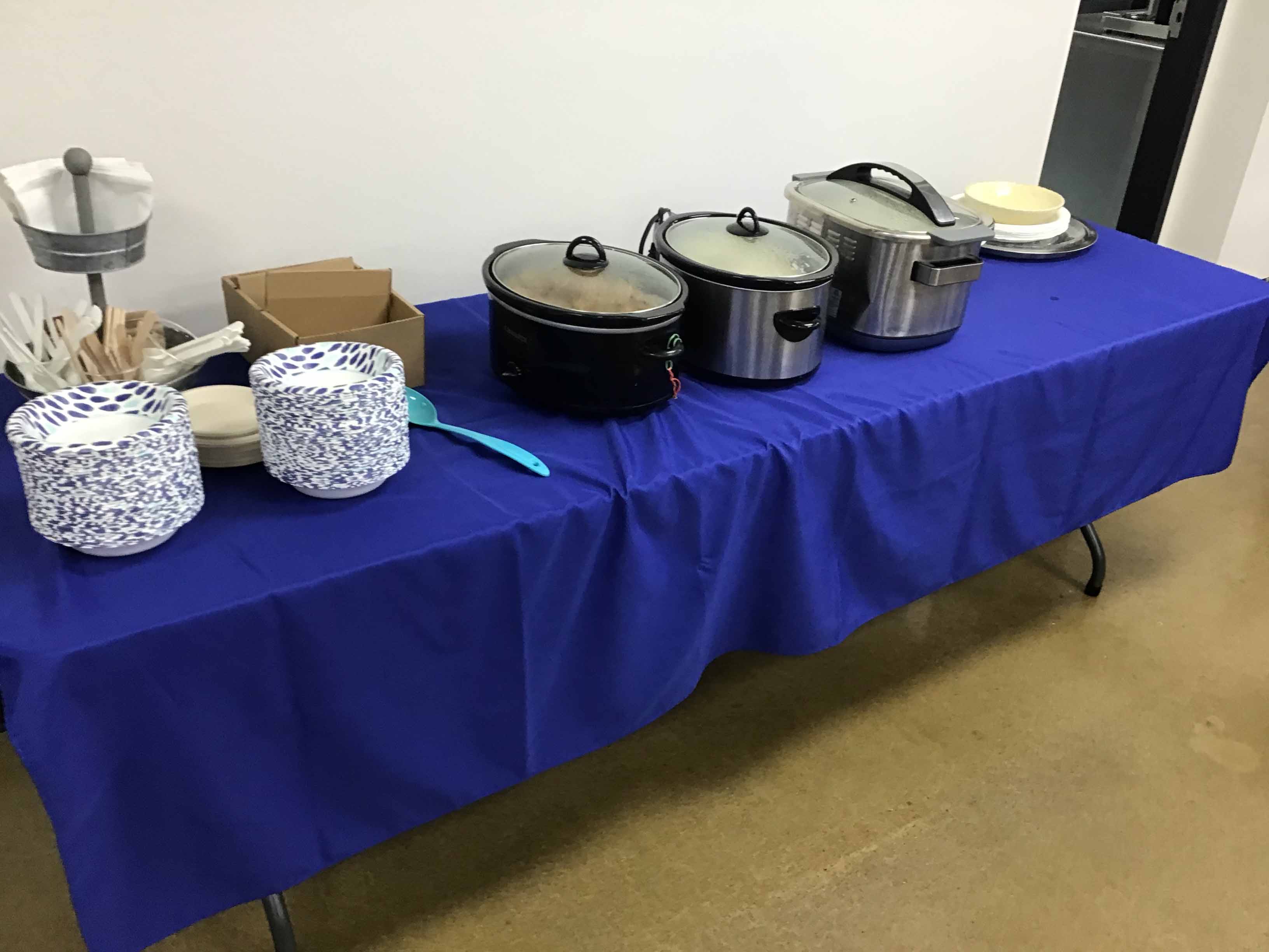 rectangle tablecloths (royal blue) - 60 x 102