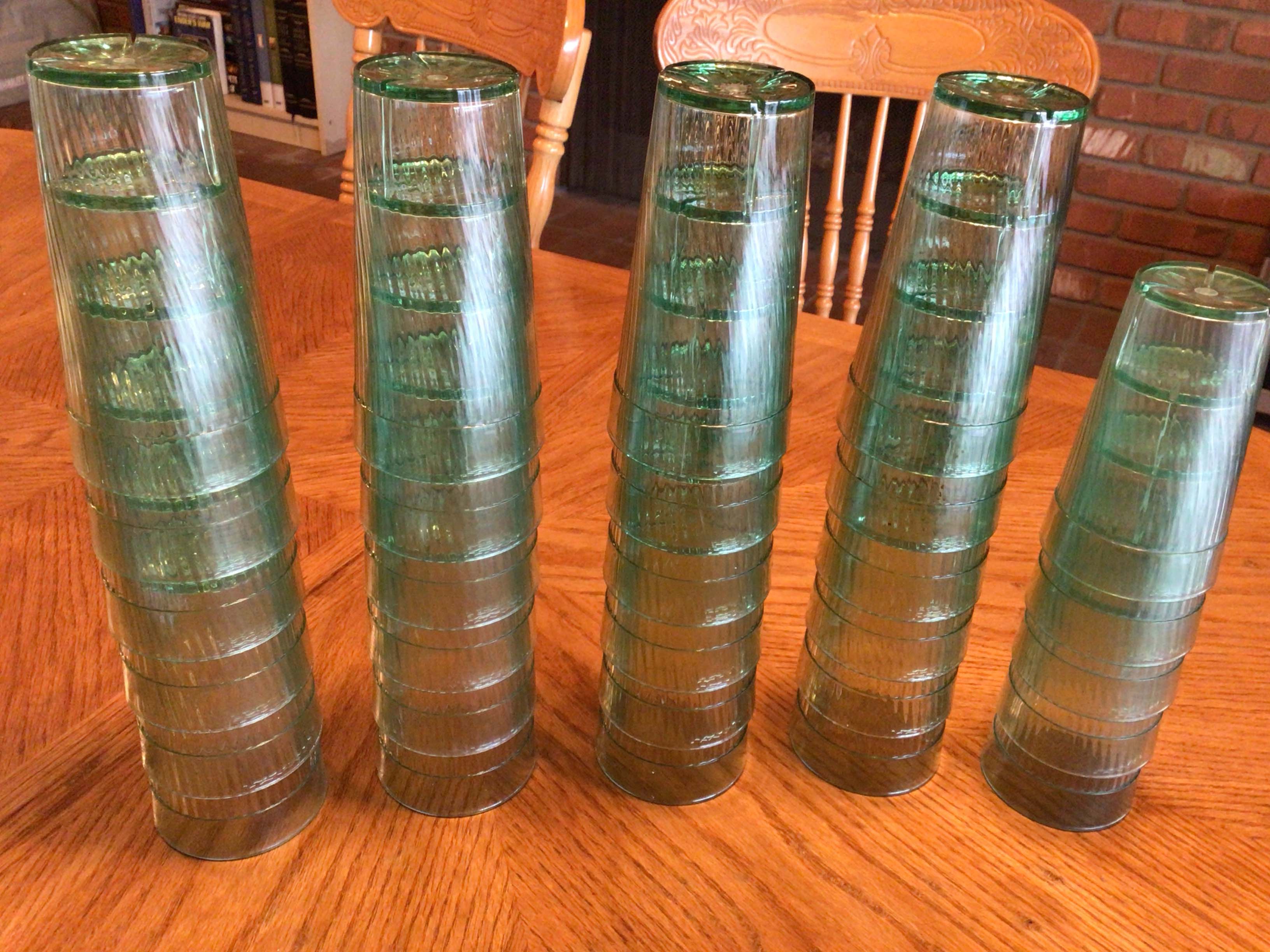 drinking glasses (plastic) - 16 oz.