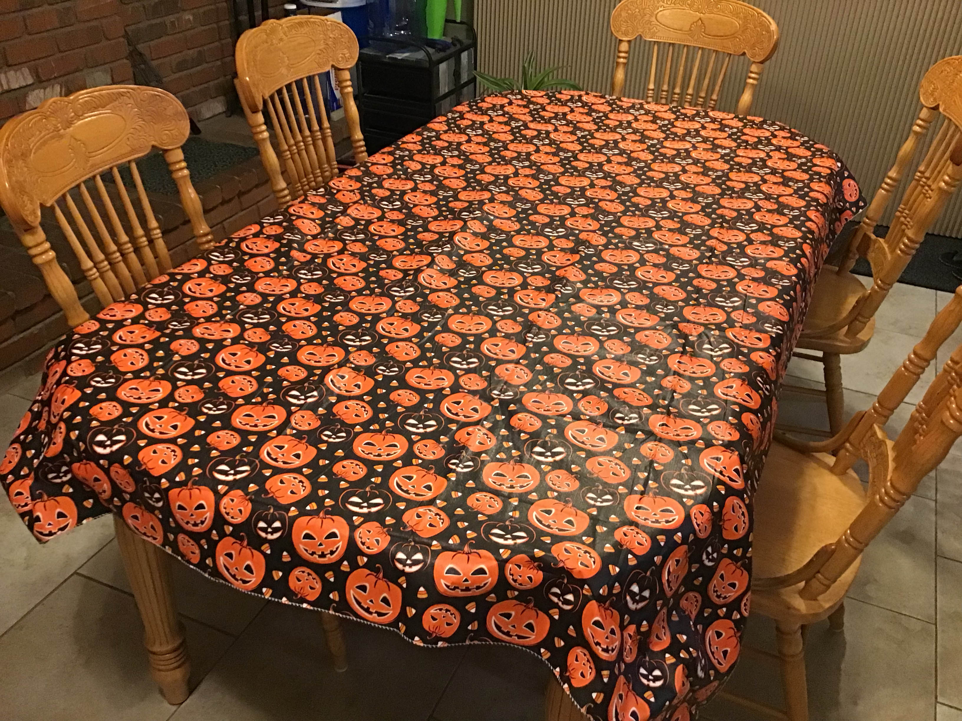 rectangle tablecloths (Halloween) - 60 x 84