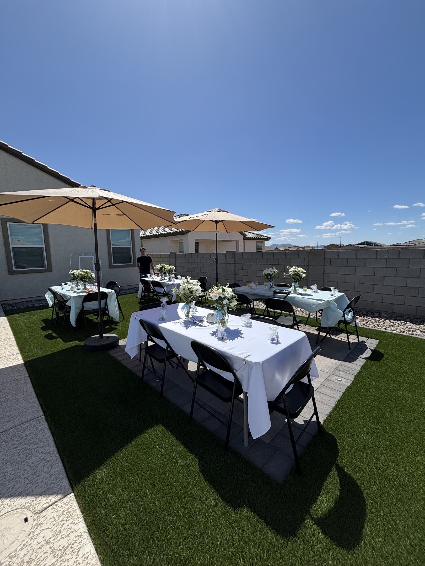 folding chairs (steel, black)