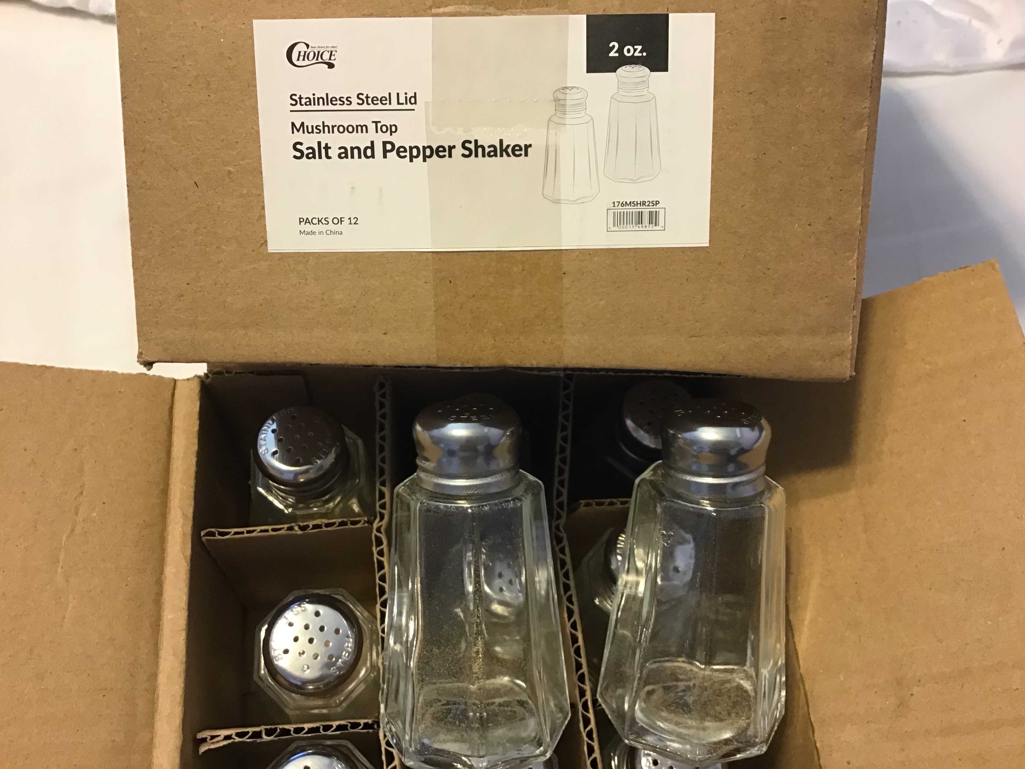 salt and pepper shakers