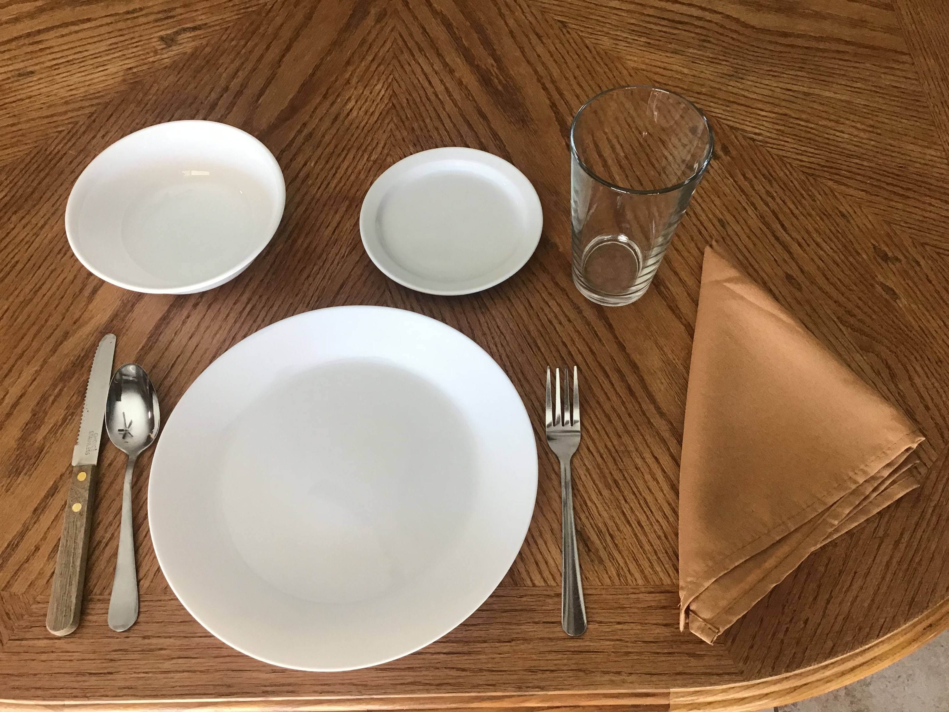 cloth dinner napkins (gold) - 17 x 17