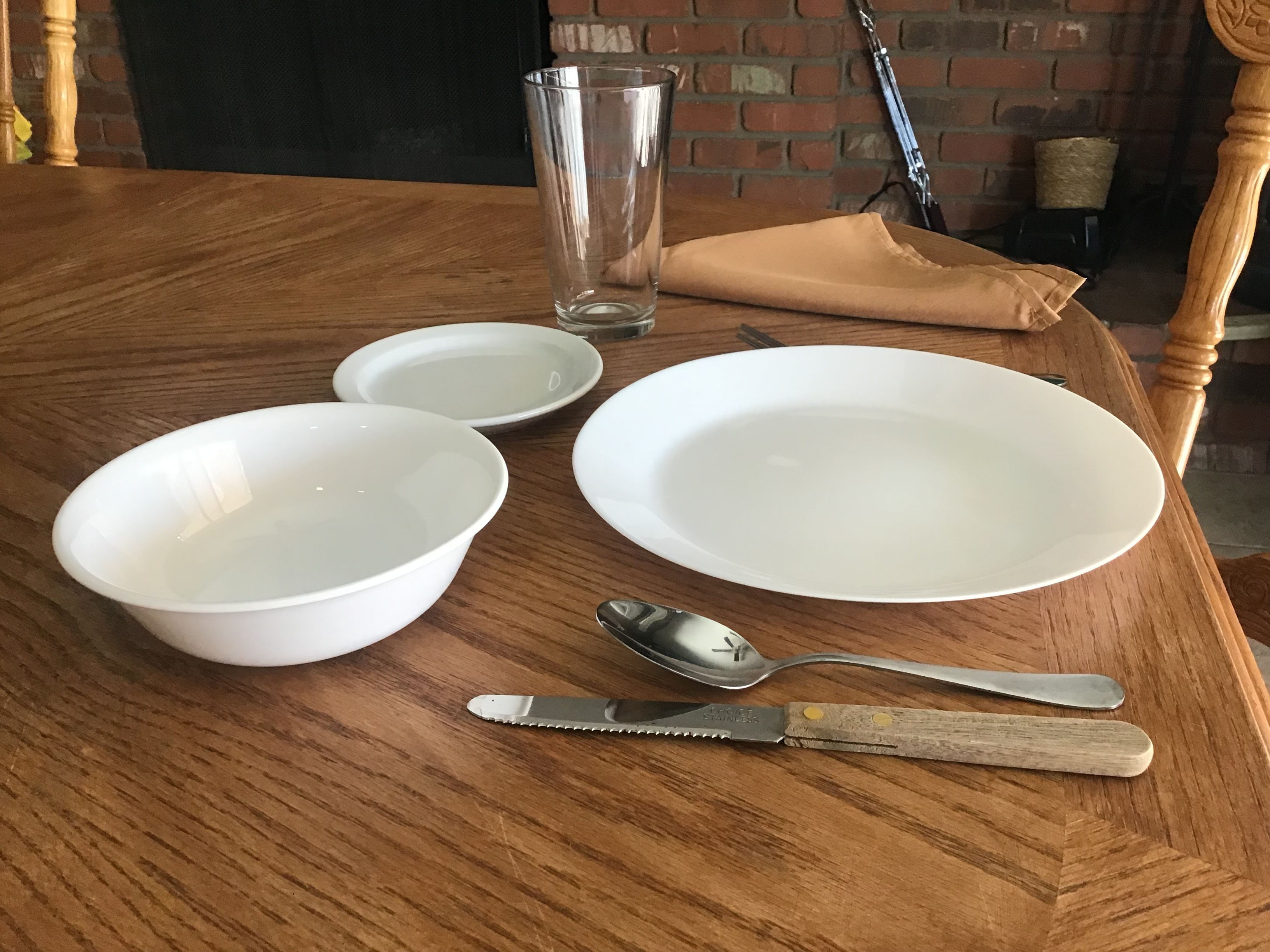 cloth dinner napkins (gold) - 17 x 17