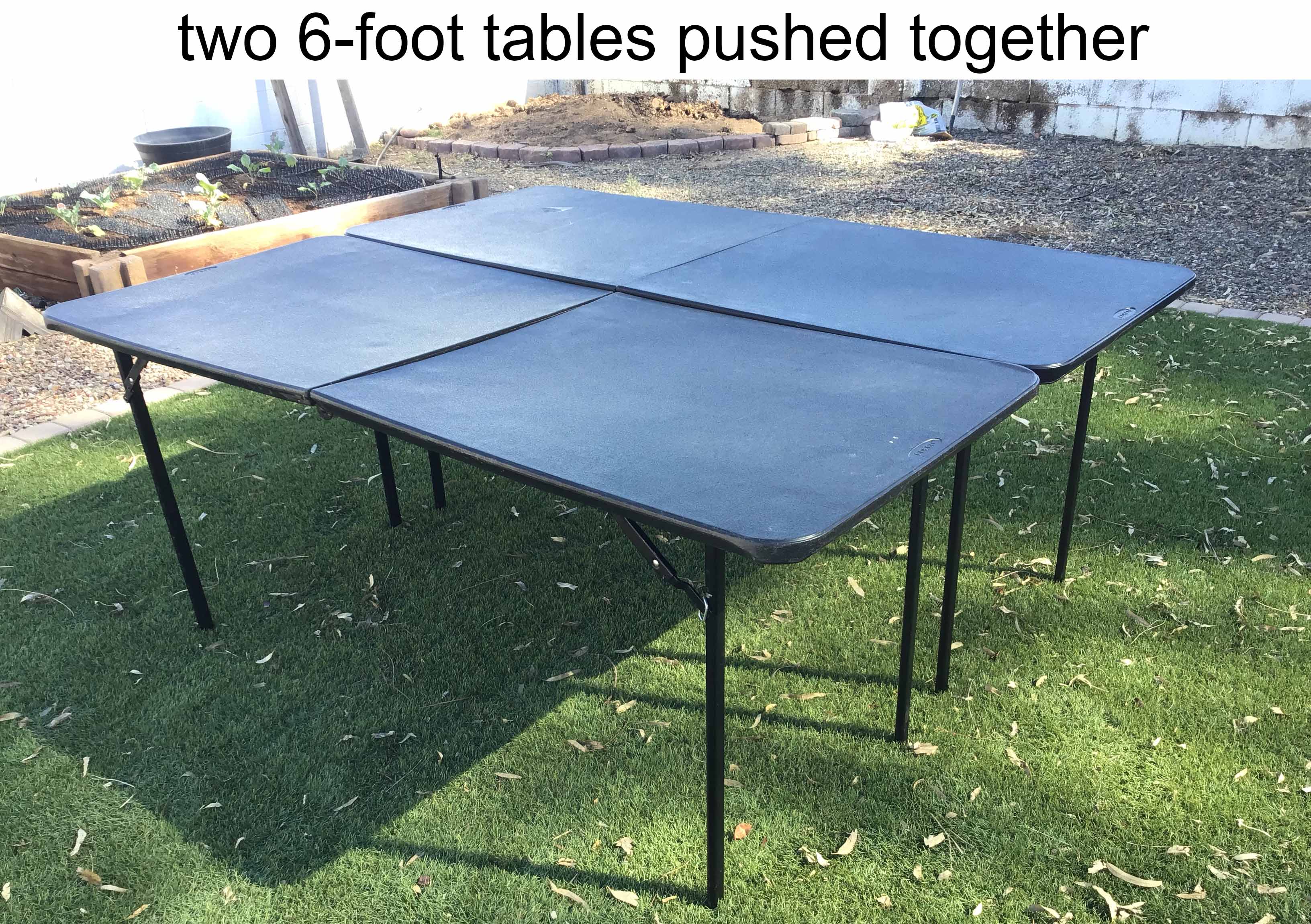 6 foot rectangle tables (budget)