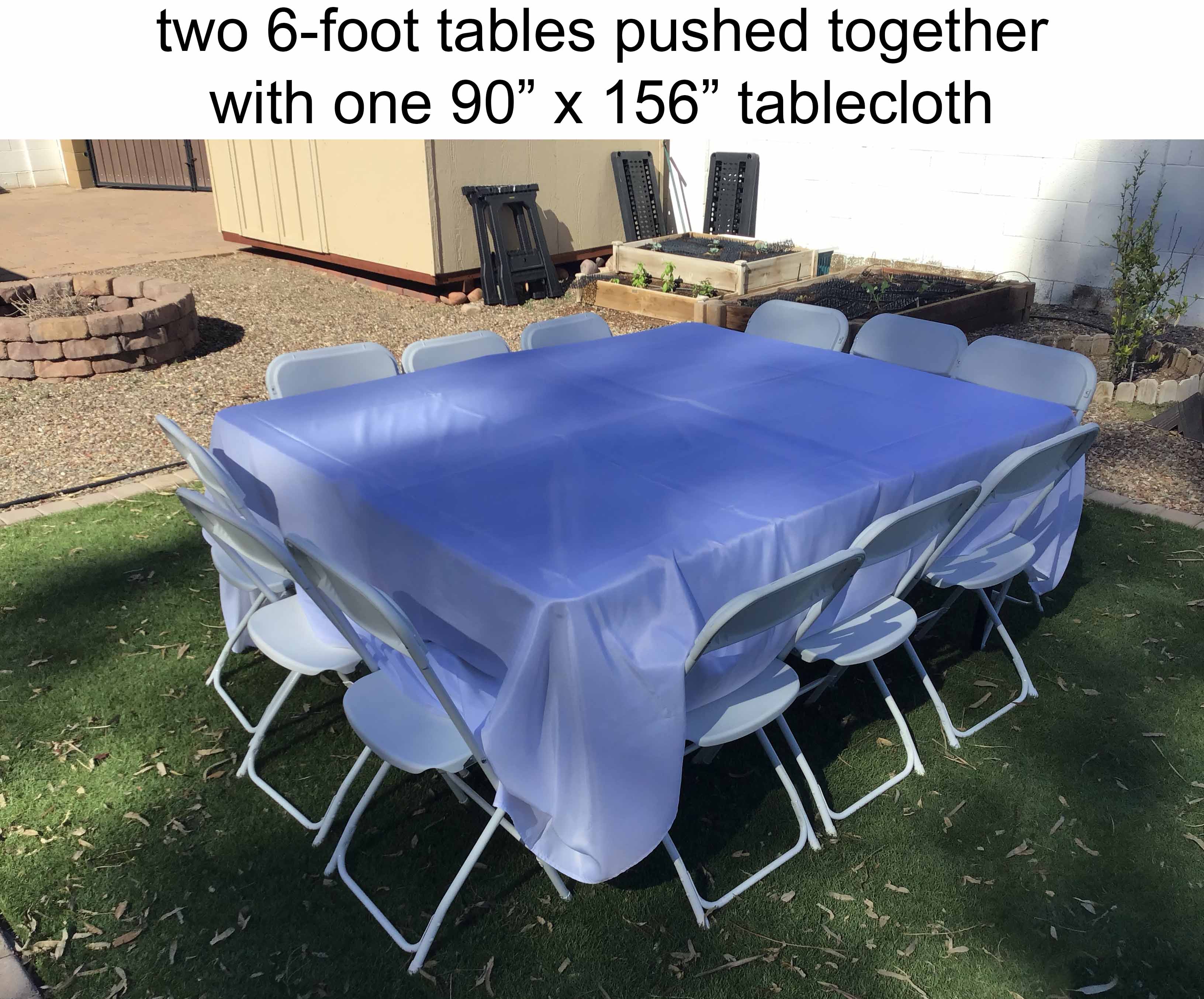 6 foot rectangle tables (budget)