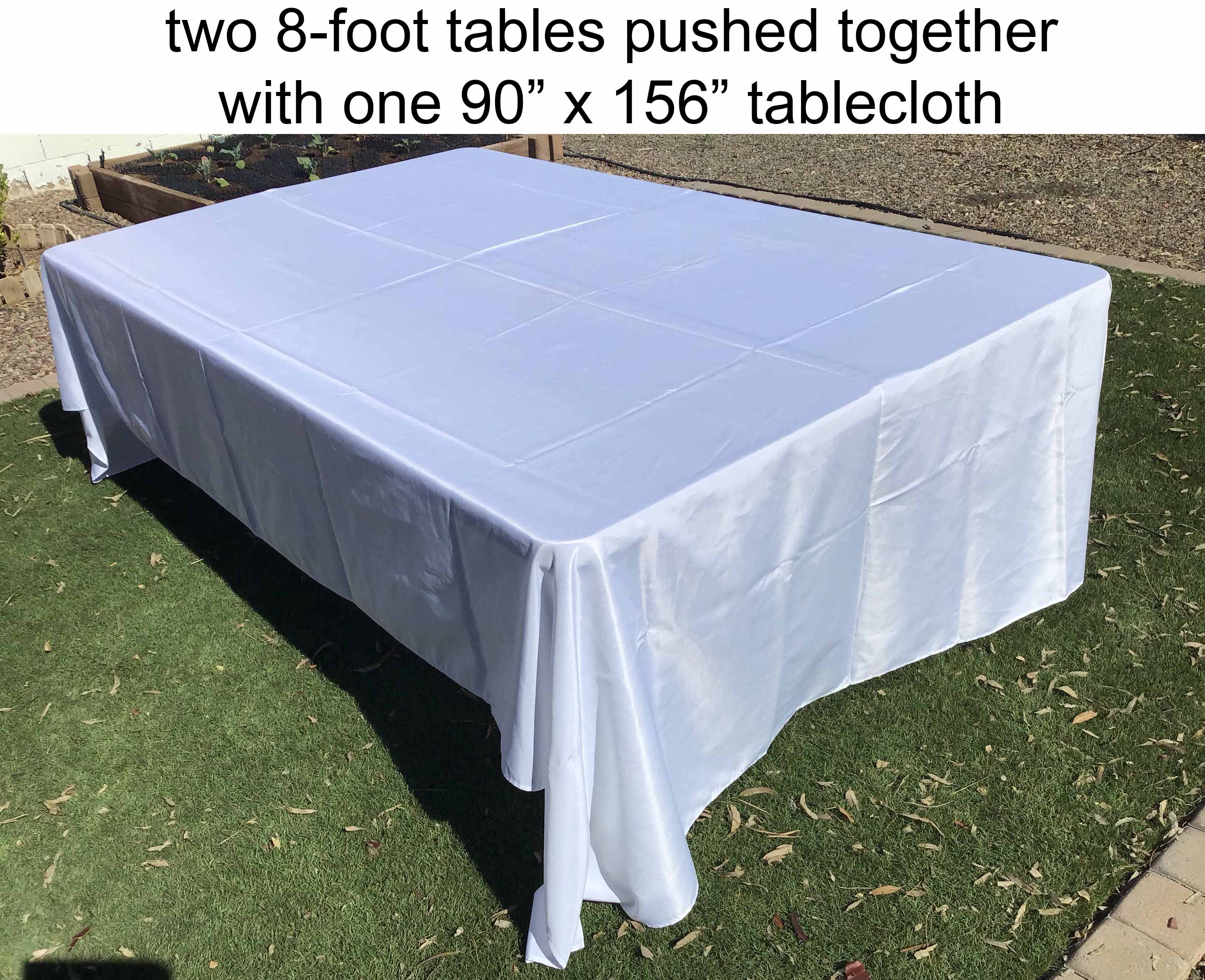 8 foot rectangle tables