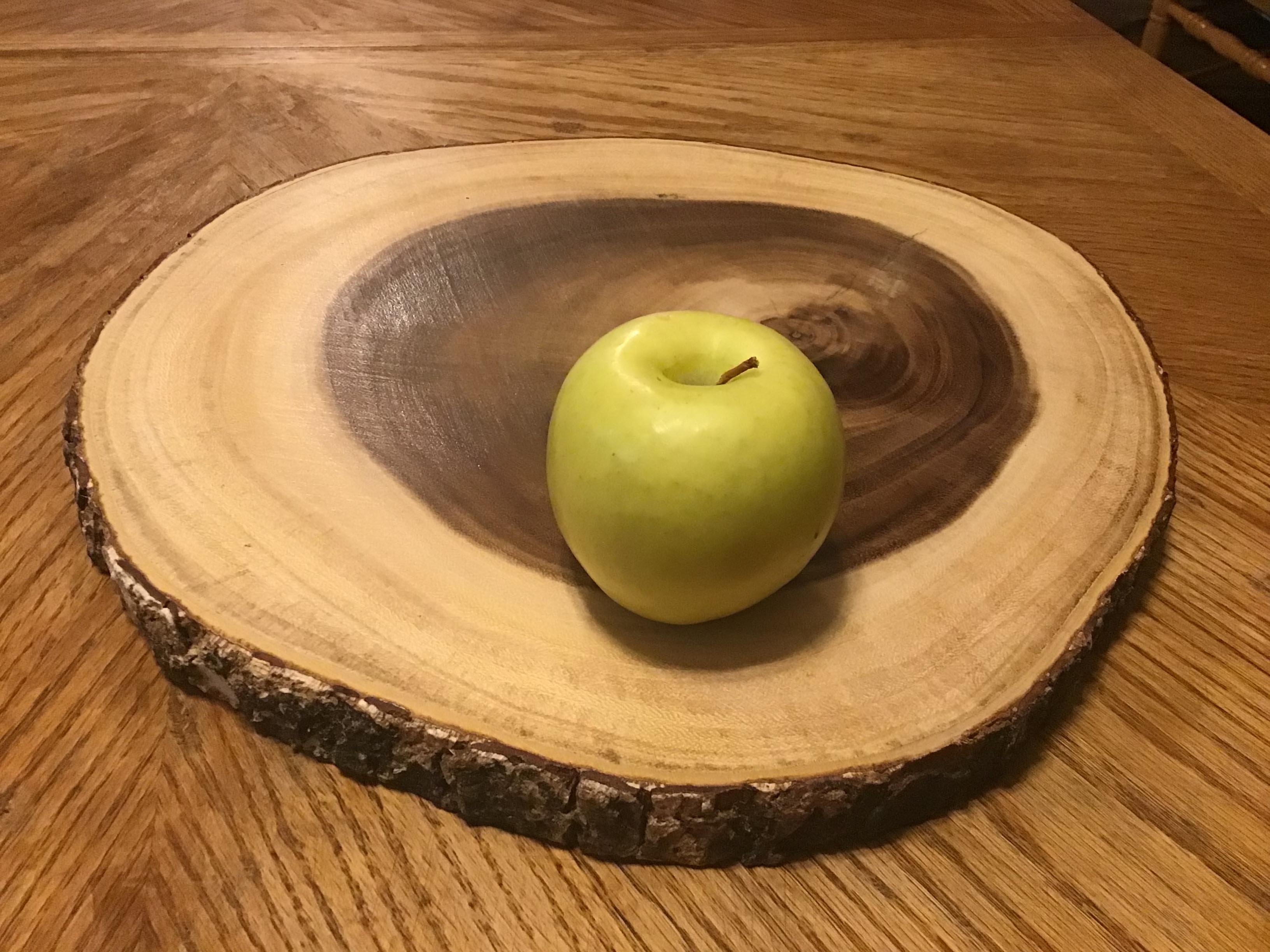 wood serving platter (14 diameter)