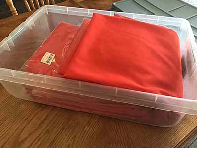 rectangle tablecloths (red) - 60 x 102