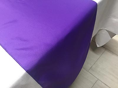 table runners (purple) - 12 x 108