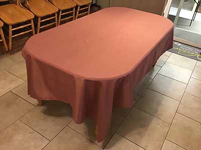 rectangle tablecloths (cinnamon brown) - 60 x 102
