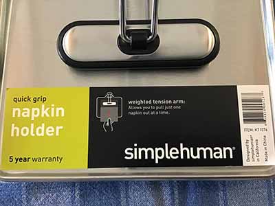 napkin holder