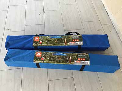 slant leg canopy tent (10 ft. x 10 ft.) - blue