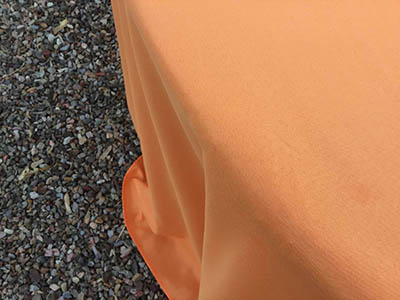 round tablecloths (orange) - 120