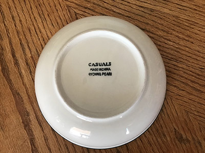 ceramic bowls (Apple Casuals collection) - 6 1/2