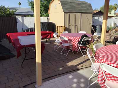 rectangle tablecloths (apple red) - 60 x 102