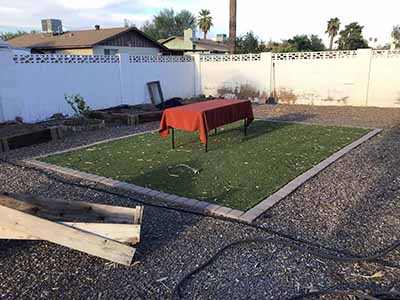 rectangle tablecloths (rust) - 60 x 102