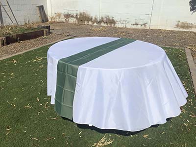 table runners (dusty sage green) - 12 x 108