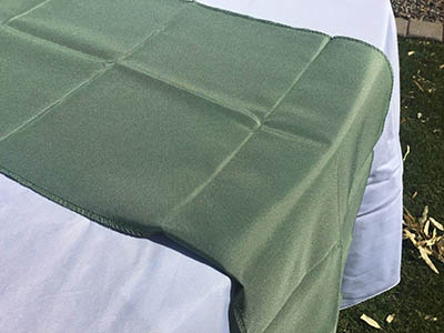 table runners (dusty sage green) - 12 x 108