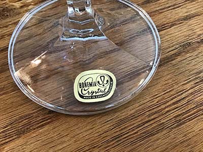 crystal goblet - 11.5 oz.