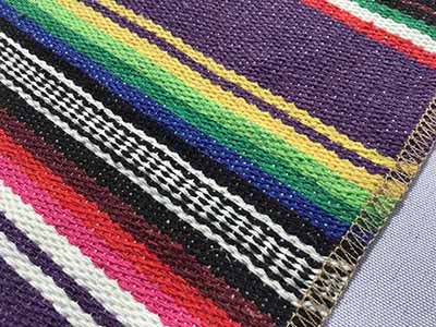 table runners (woven Mexican serape) - 13 x 102