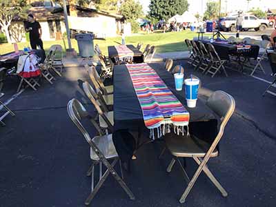 table runners (woven Mexican serape) - 13 x 102