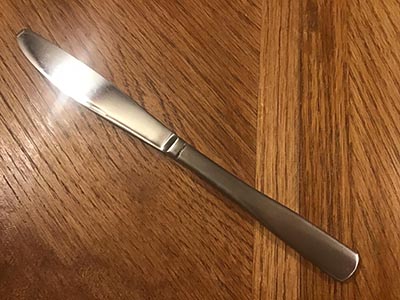 dinner knives / butter knives (stainless steel, Stainless)