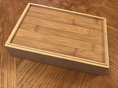 silverware holders (bamboo)